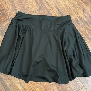 black amazon athletic tennis skirt